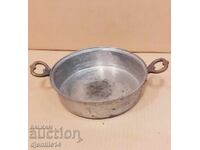 Tavă de cupru veche