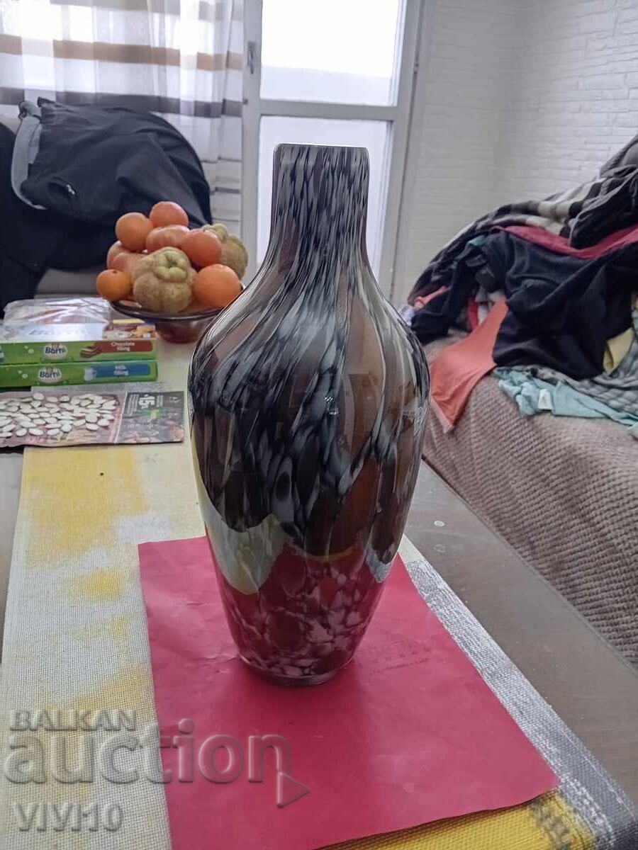 Старинна ваза Морано 34см