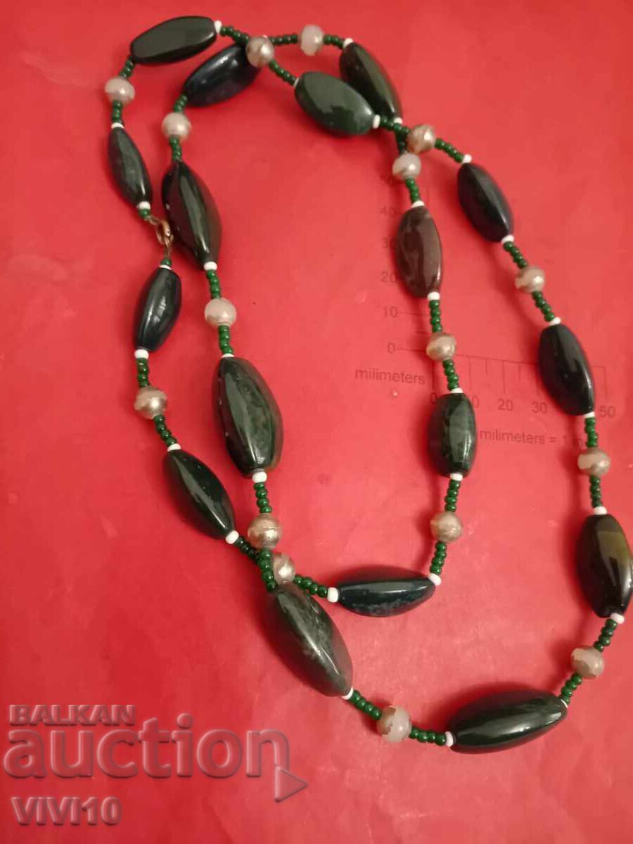 Antique Malachite Necklace with price 40.00 BGN | € 20.45
