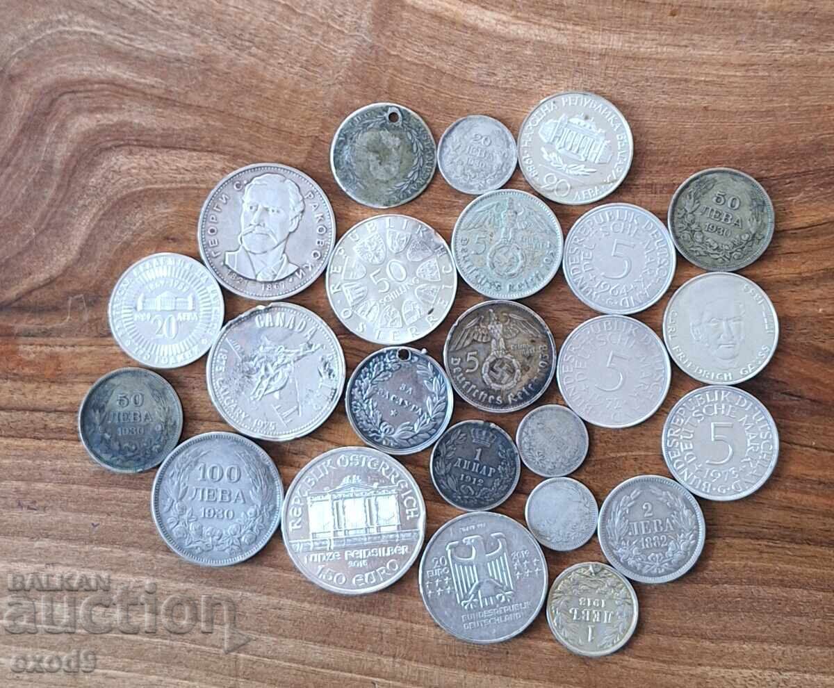 Лот Сребърни Монети