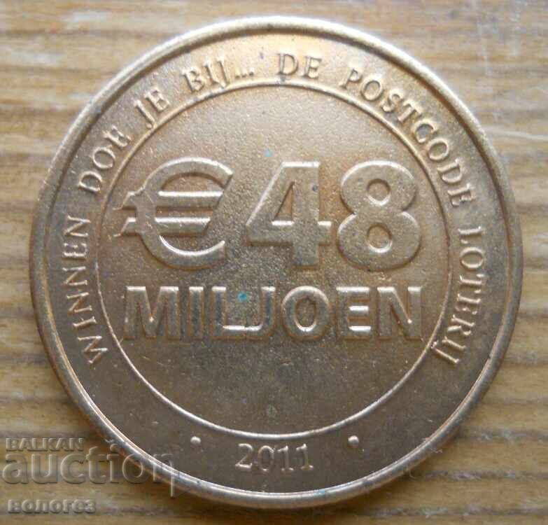 Jeton de loterie - Olanda Jeton de loterie - Olanda