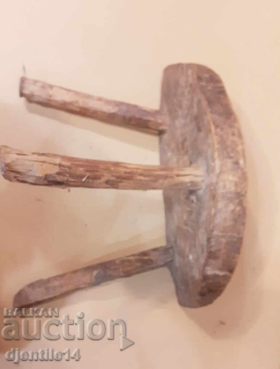 Delivery of Wooden Three-Legged Stool