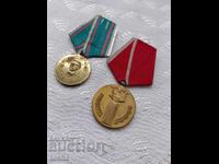 Παρτίδα παρασημοφοριών, μετάλλια, σήματα στήθους. BZC
