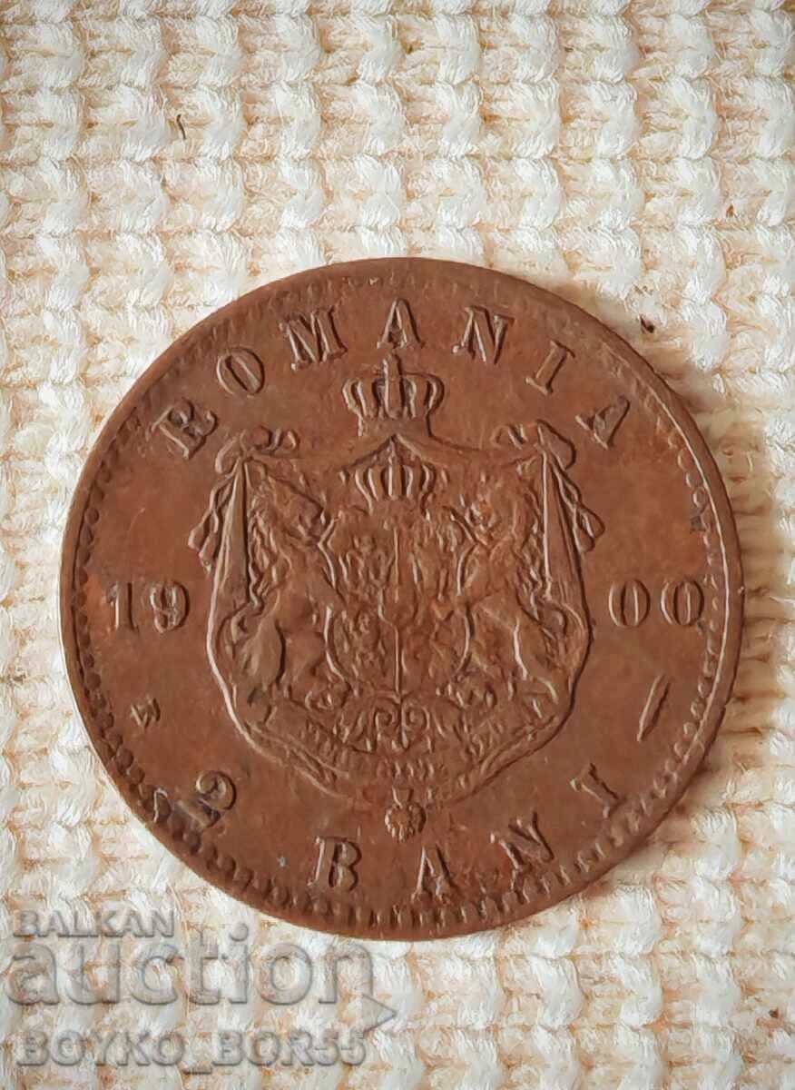 Top Quality AU 54-58 Coin 2 bani 1900 Top Quality AU 54-58 Coin 2 bani 1900