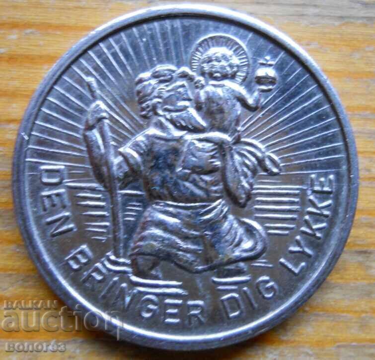 Coin-plaque - Hotel "Viking" - Denmark