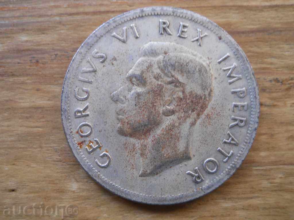 5 Shillings 1947 - South Africa (Silver Plated Replica) with price 2.00 BGN | € 1.02 5 Shillings 1947 - South Africa (Silver Plated Replica) with price 2.00 BGN | € 1.02