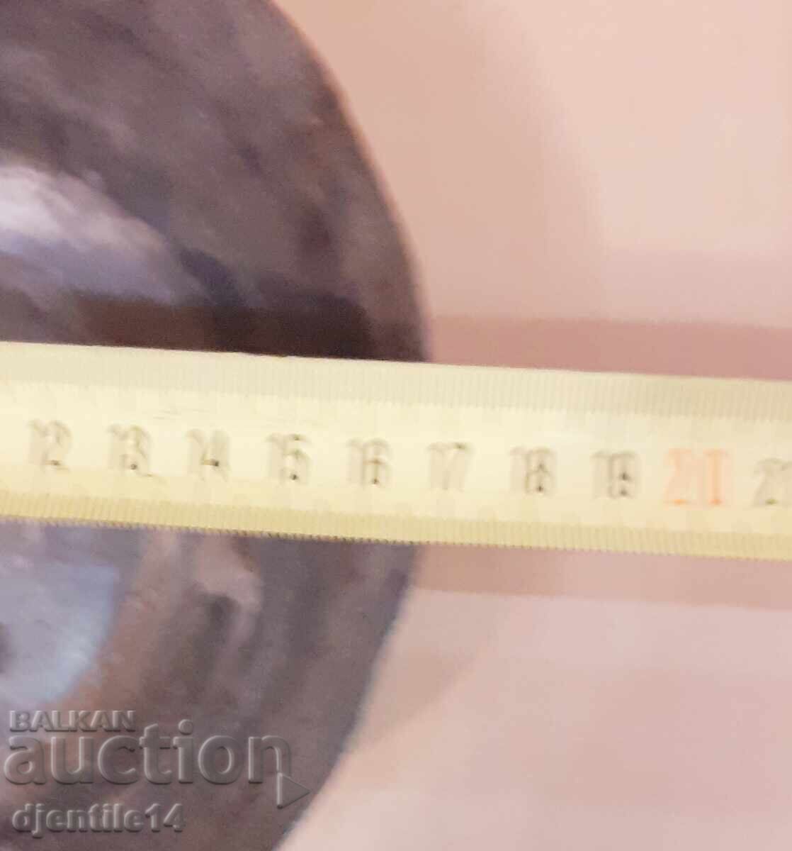 Farfurie de cupru cu preț 50.00 BGN | € 25.56 Farfurie de cupru cu preț 50.00 BGN | € 25.56