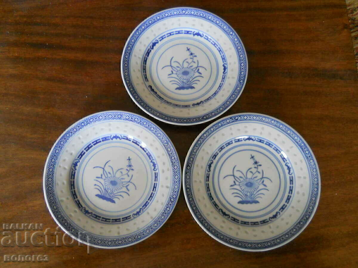 Jingdezhen Rice Porcelain Plates - China