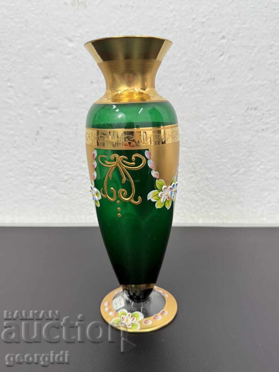 Delivery of Bohemian glass vase in "Victorian" style. No. 7600 Delivery of Bohemian glass vase in "Victorian" style. No. 7600