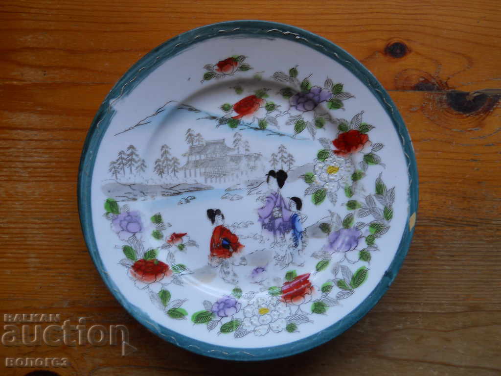 Стара порцеланова чиния "Geisha Girl" - Япония