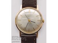 Ceas vechi Polet, auriu, 14K, 583, URSS, diam. 33 mm