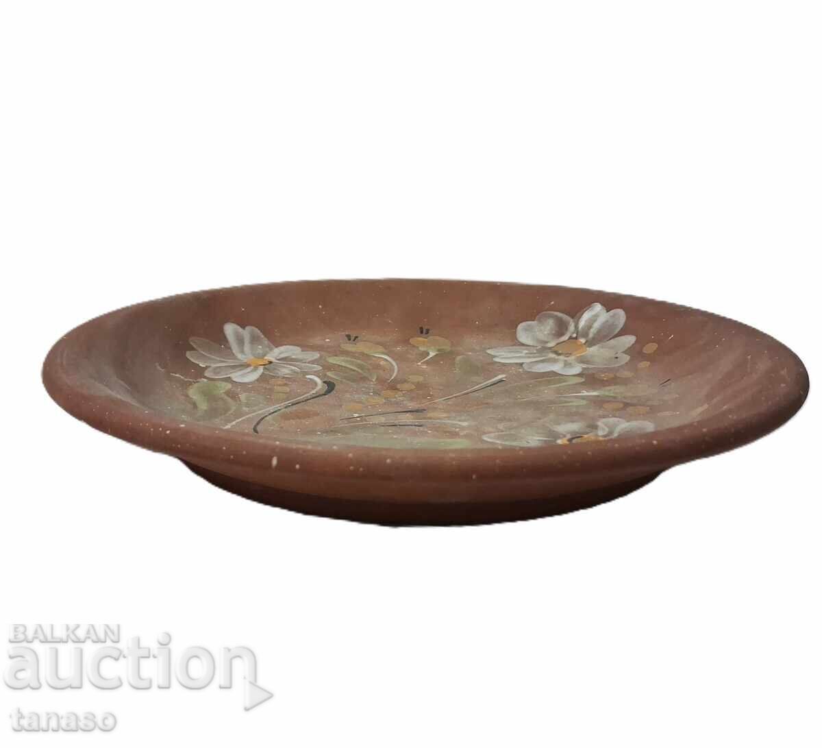 Livrarea Farfurie ceramică pictată veche pentru perete (8.2)