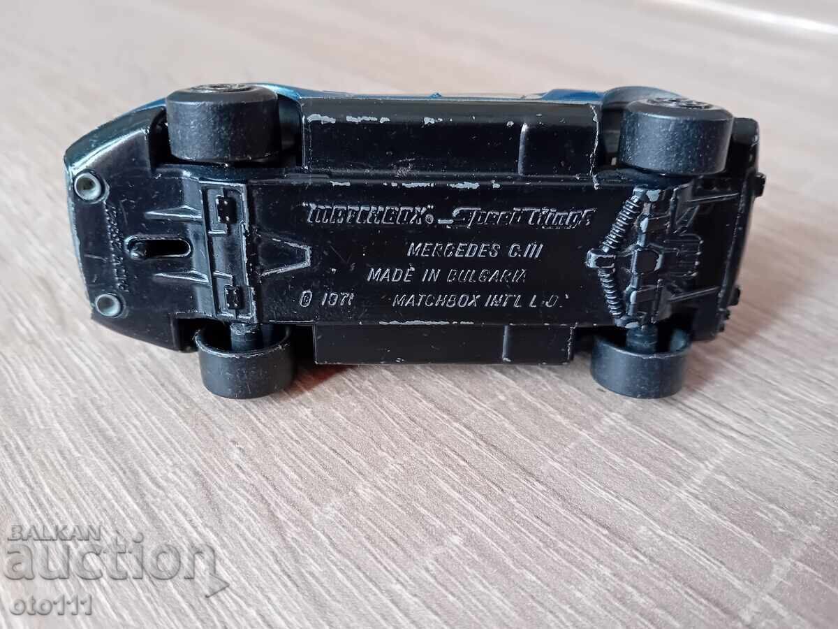 MERCEDES C.III - MATCHBOX BULGARIA - 6 MERCEDES C.III - MATCHBOX BULGARIA - 6
