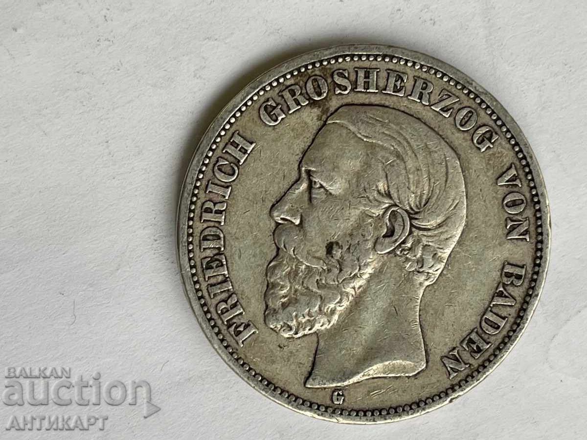 Germany Silver Coin 5 Marks 1898 Friedrich Baden Silver with price 159.00 BGN | € 81.30 Germany Silver Coin 5 Marks 1898 Friedrich Baden Silver with price 159.00 BGN | € 81.30