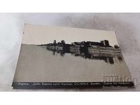 Π. Κ. Βιδίν Εικόνα από τον ποταμό Δούναβη με θέα στους πύργους Μπάμπα Βίντιν 1934