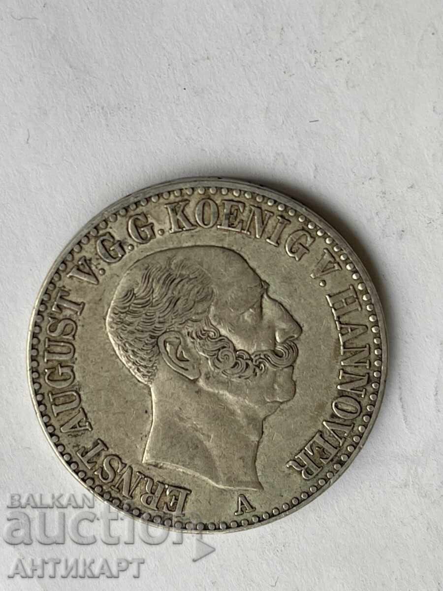 Germany Silver Coin Thaler Ernst August 1847 Hanover with price 179.00 BGN | € 91.52 Germany Silver Coin Thaler Ernst August 1847 Hanover with price 179.00 BGN | € 91.52
