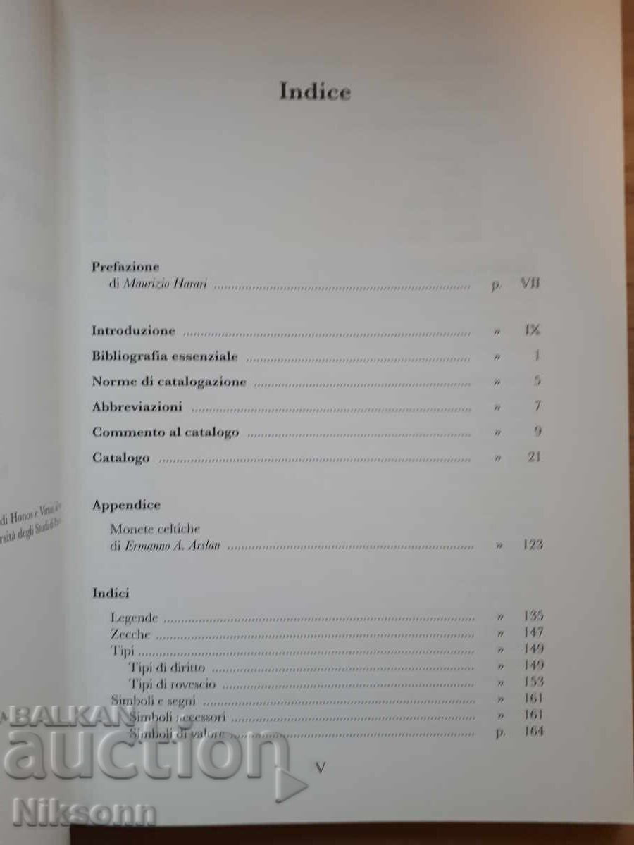 Colecția numismatică a Universității din Pavia cu preț 15.00 BGN | € 7.67