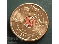 Αυστραλία. 2 δολάρια 2020. Αυστραλιανοί πυροσβέστες