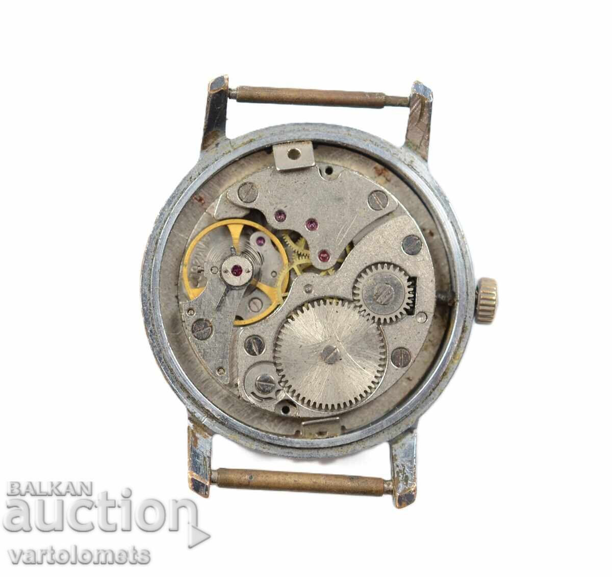 Auction Men's watch Pobeda Democracy Russia propaganda - working Auction Men's watch Pobeda Democracy Russia propaganda - working