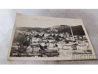 Postcard Gabrovo General View with Uspeh Factory 1940