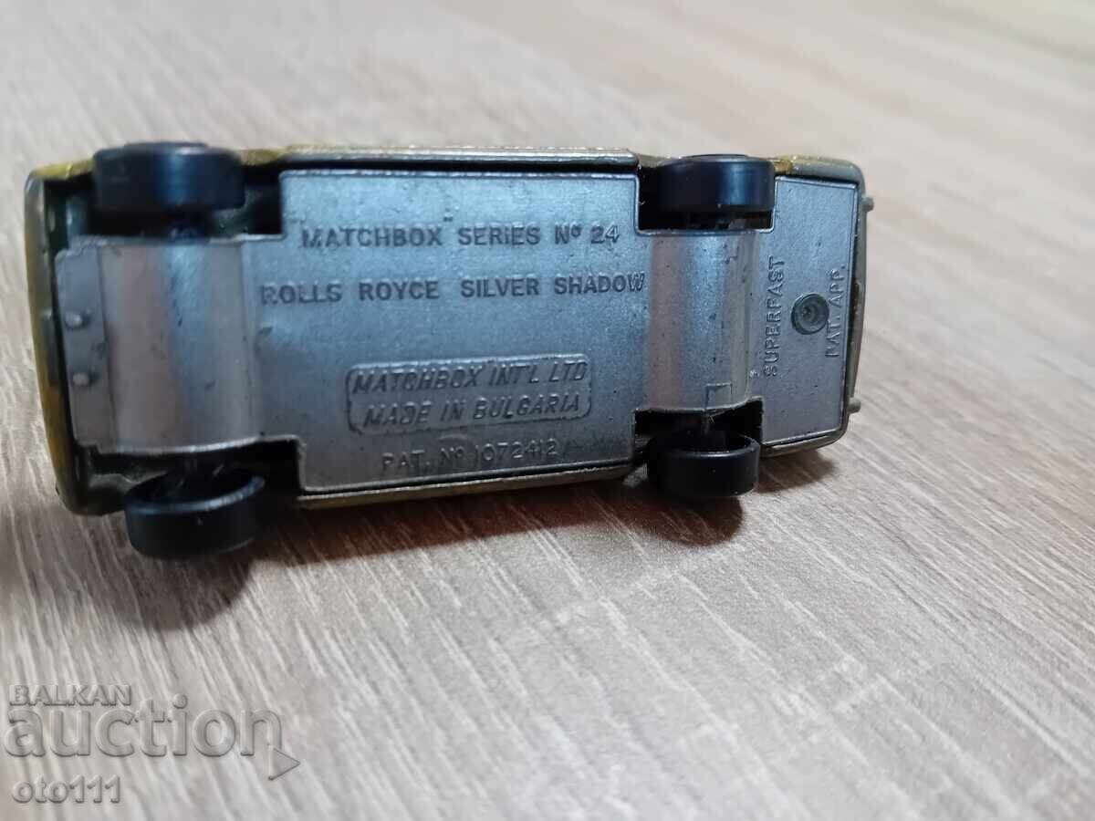 ROLLS ROYCE SILVER SHADOW - MATCHBOX BULGARIA - 6 ROLLS ROYCE SILVER SHADOW - MATCHBOX BULGARIA - 6