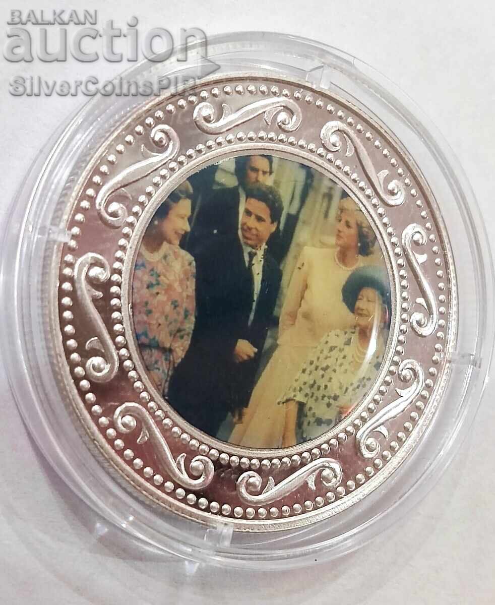 Silver 1$ The Life of the Queen Mother 2002 Somalia with price 76.05 BGN | € 38.88 Silver 1$ The Life of the Queen Mother 2002 Somalia with price 76.05 BGN | € 38.88