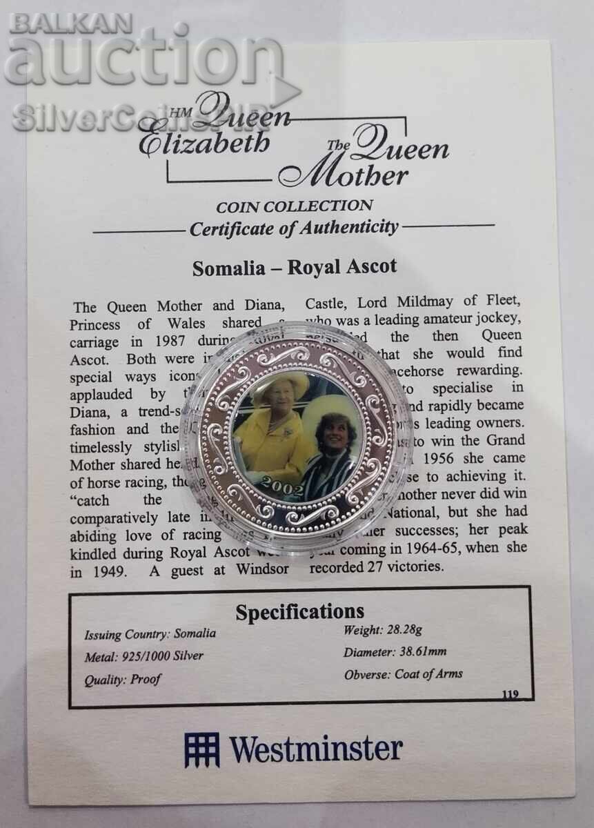 Auction Silver 1$ The Life of the Queen Mother 2002 Somalia Auction Silver 1$ The Life of the Queen Mother 2002 Somalia