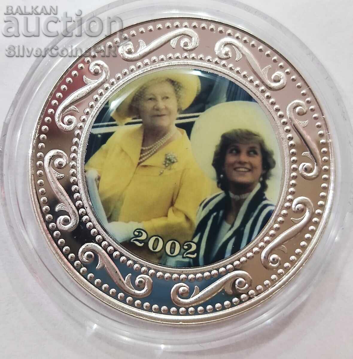 Silver 1$ The Life of the Queen Mother 2002 Somalia Silver 1$ The Life of the Queen Mother 2002 Somalia