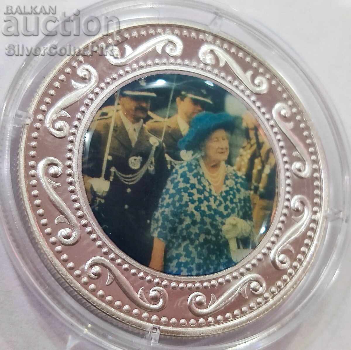 Silver 1$ The Life of the Queen Mother 2002 Somalia with price 61.00 BGN | € 31.19 Silver 1$ The Life of the Queen Mother 2002 Somalia with price 61.00 BGN | € 31.19