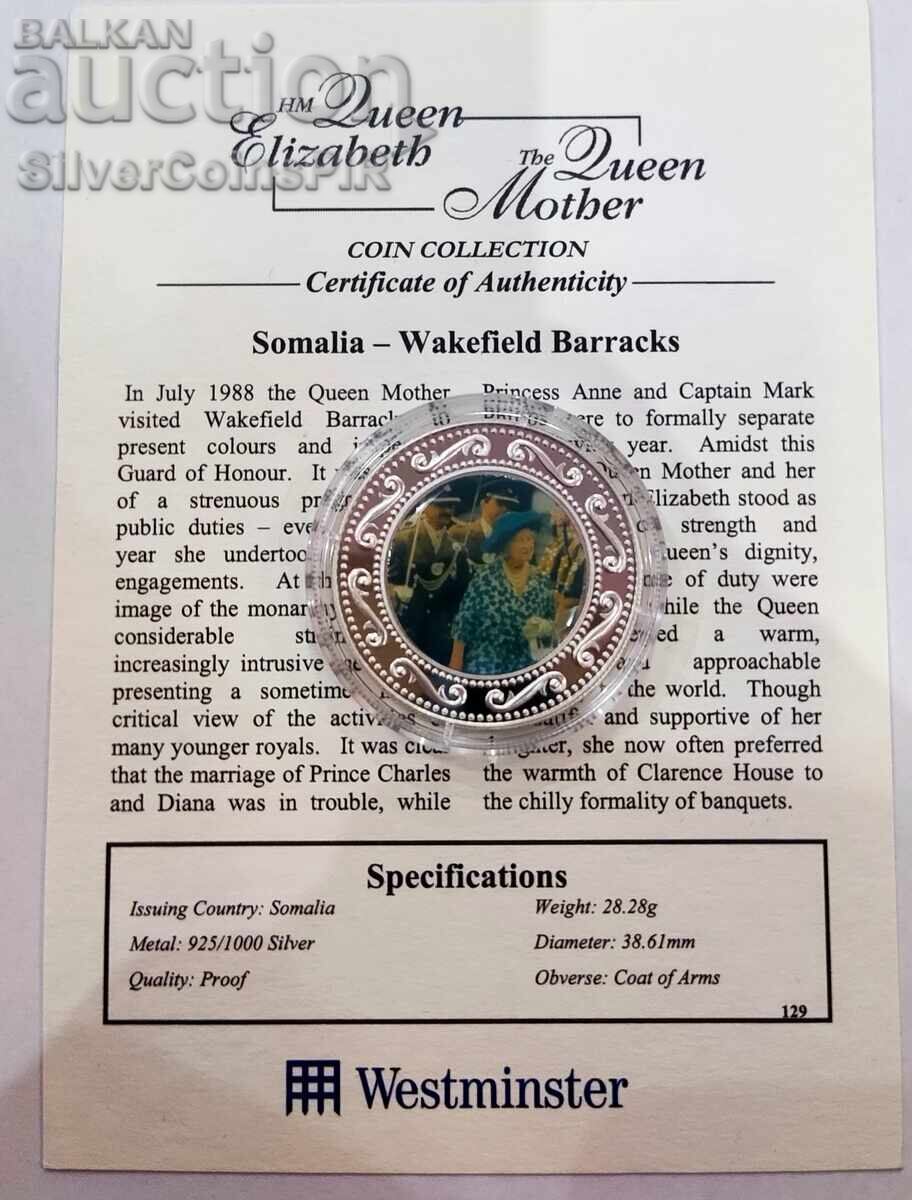 Auction Silver 1$ The Life of the Queen Mother 2002 Somalia Auction Silver 1$ The Life of the Queen Mother 2002 Somalia