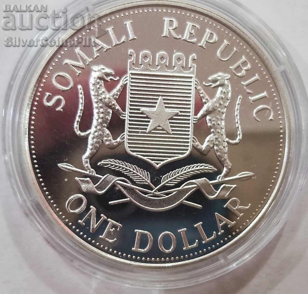 Δημοπρασία Ασήμι 1$ Η Ζωή της Βασιλομήτορος 2002 Σομαλία Δημοπρασία Ασήμι 1$ Η Ζωή της Βασιλομήτορος 2002 Σομαλία