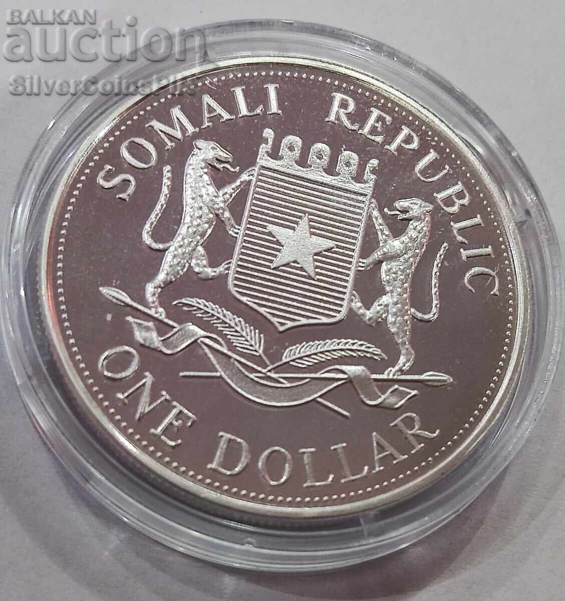 Ασήμι 1$ Η Ζωή της Βασιλομήτορος 2002 Σομαλία - 5 Ασήμι 1$ Η Ζωή της Βασιλομήτορος 2002 Σομαλία - 5