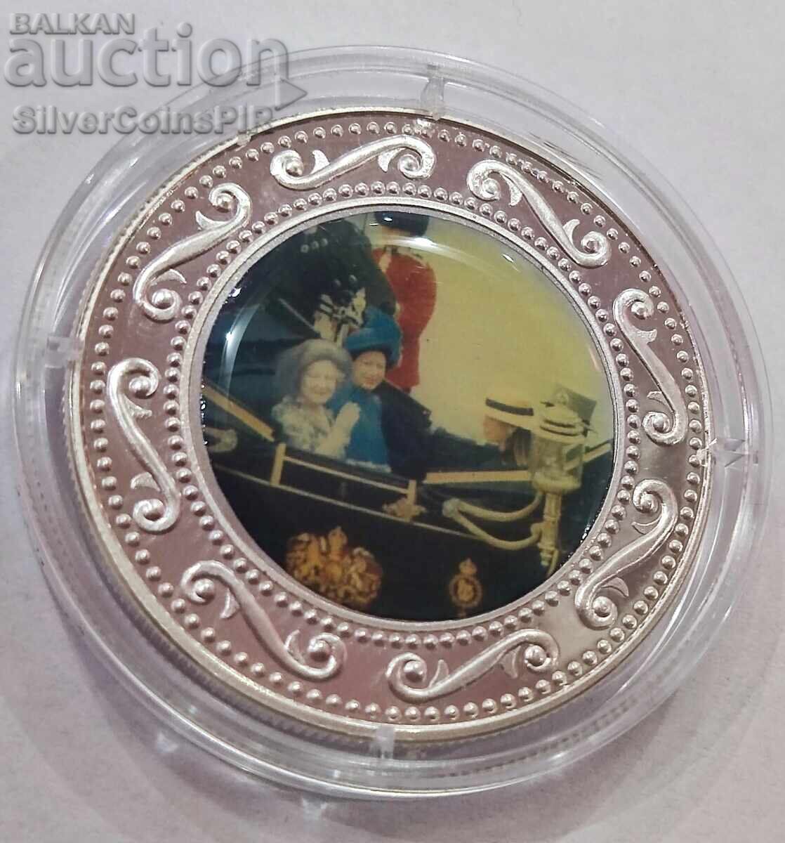 Сребро 1$ Животът на Кралицата Майка 2002 Сомалия с цена 70.00 лв. | € 35.79 Сребро 1$ Животът на Кралицата Майка 2002 Сомалия с цена 70.00 лв. | € 35.79