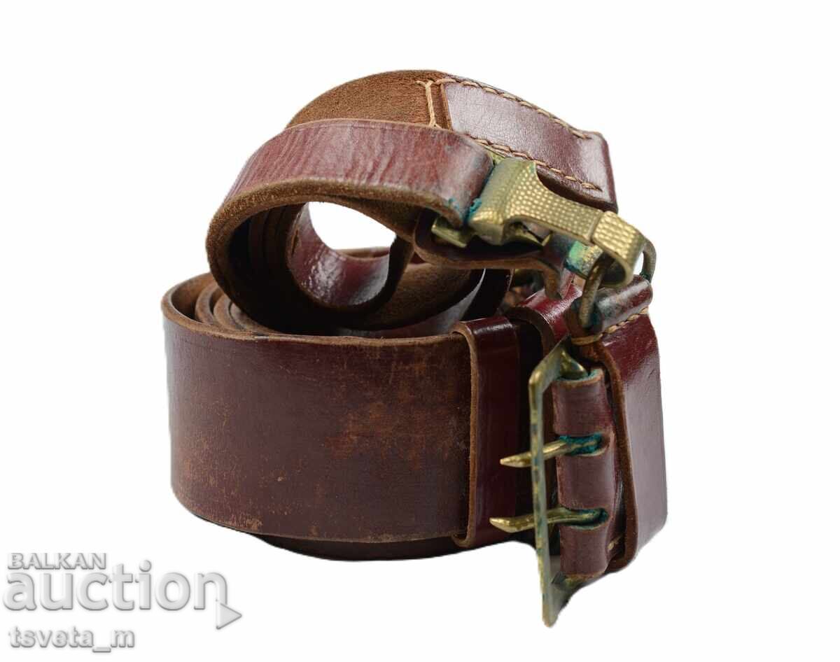 Στρατιωτική αξιωματικός ζώνη με πορτοπέι με τιμή 30.00 BGN | € 15.34