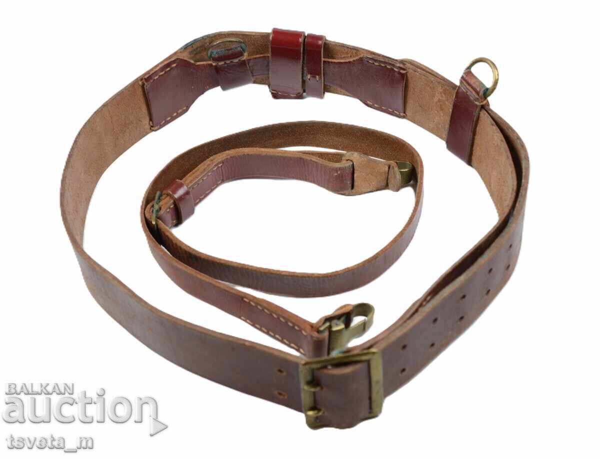 Στρατιωτική αξιωματικός ζώνη με πορτοπέι - 6