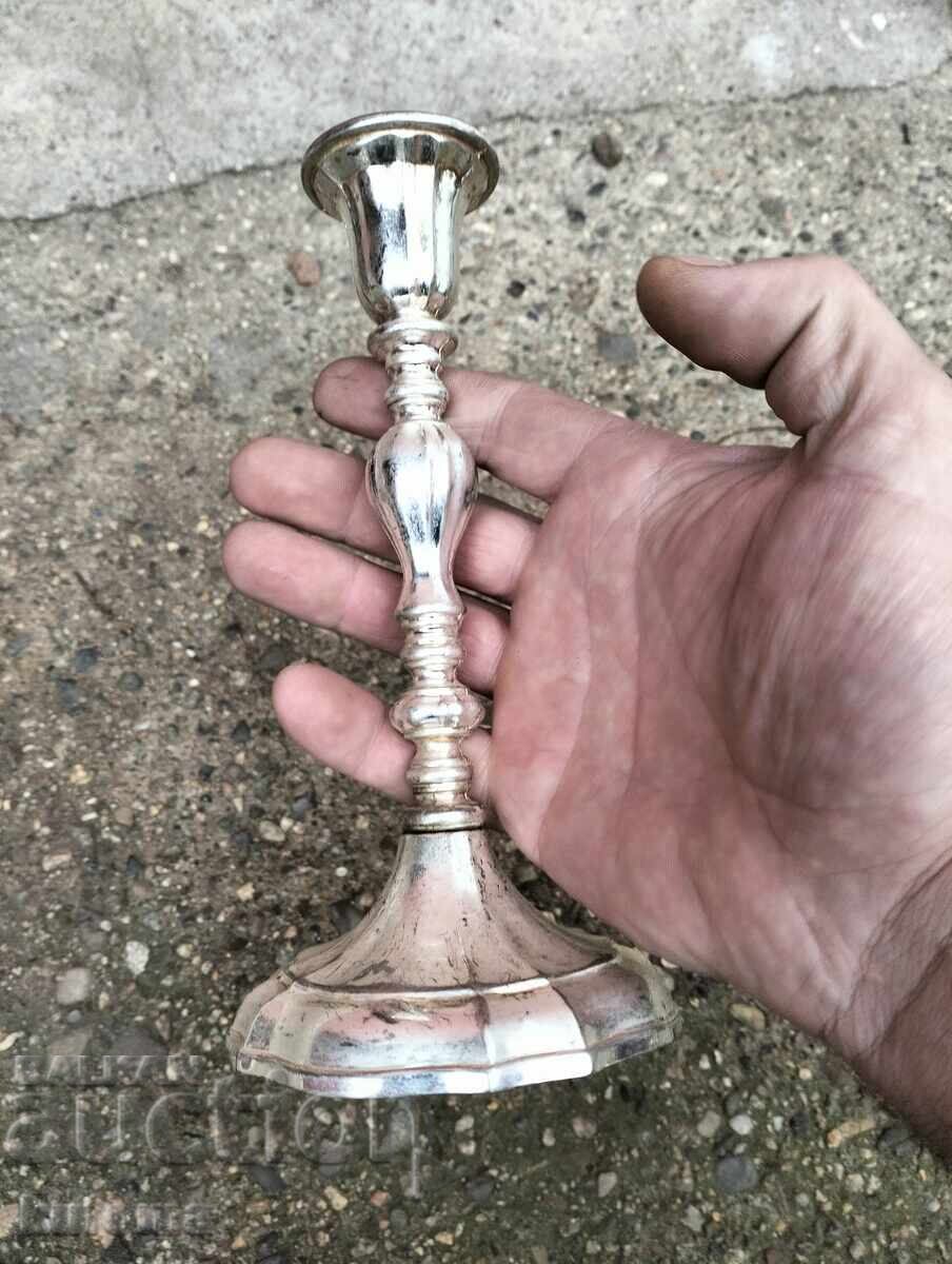 Ασημένιο κηροπήγιο με σήμανση - 5