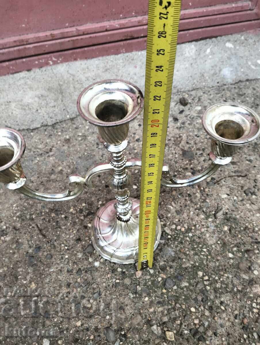 German silver-plated candlestick BMF with price 74.99 BGN | € 38.34