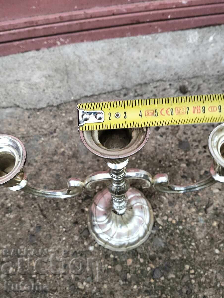 Delivery of German silver-plated candlestick BMF