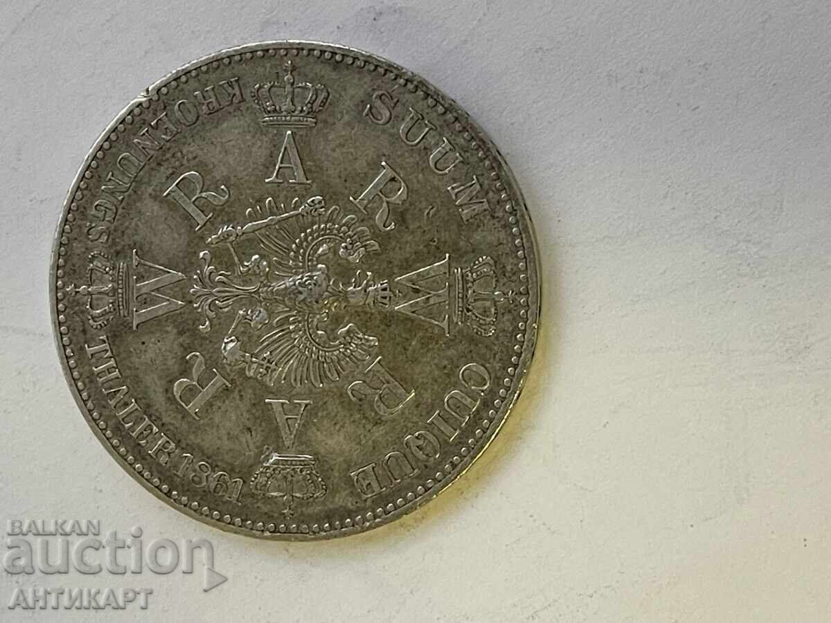 Silver Coin Thaler Coronation Wilhelm Prussia Germany 1861 with price 129.00 BGN | € 65.96 Silver Coin Thaler Coronation Wilhelm Prussia Germany 1861 with price 129.00 BGN | € 65.96
