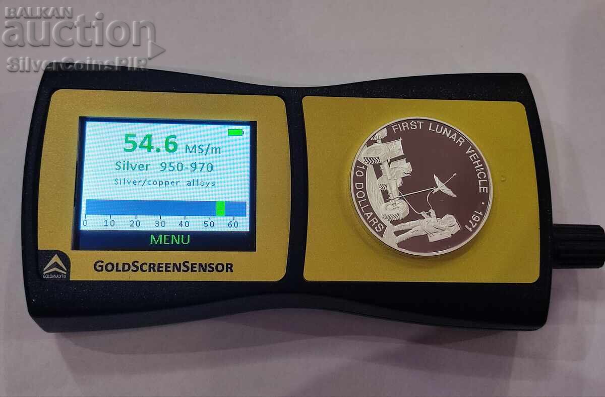 Silver 10$ First Lunokhod 1992 Solomon Islands - 5 Silver 10$ First Lunokhod 1992 Solomon Islands - 5