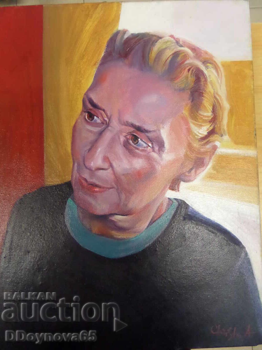 Πορτρέτο, ελαιογραφία, καμβάς Πορτρέτο, ελαιογραφία, καμβάς