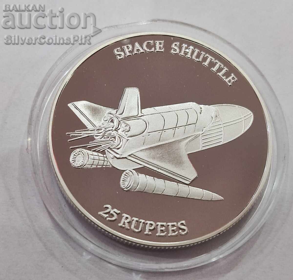 Silver 25 Rupees Sailboat 1993 Seychelles with price 110.00 BGN | € 56.24 Silver 25 Rupees Sailboat 1993 Seychelles with price 110.00 BGN | € 56.24