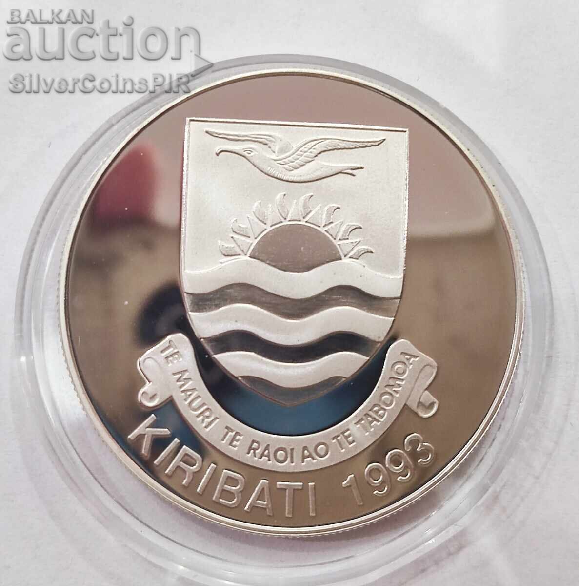 Delivery of Silver $20 First Space Walk 1993 Kiribati