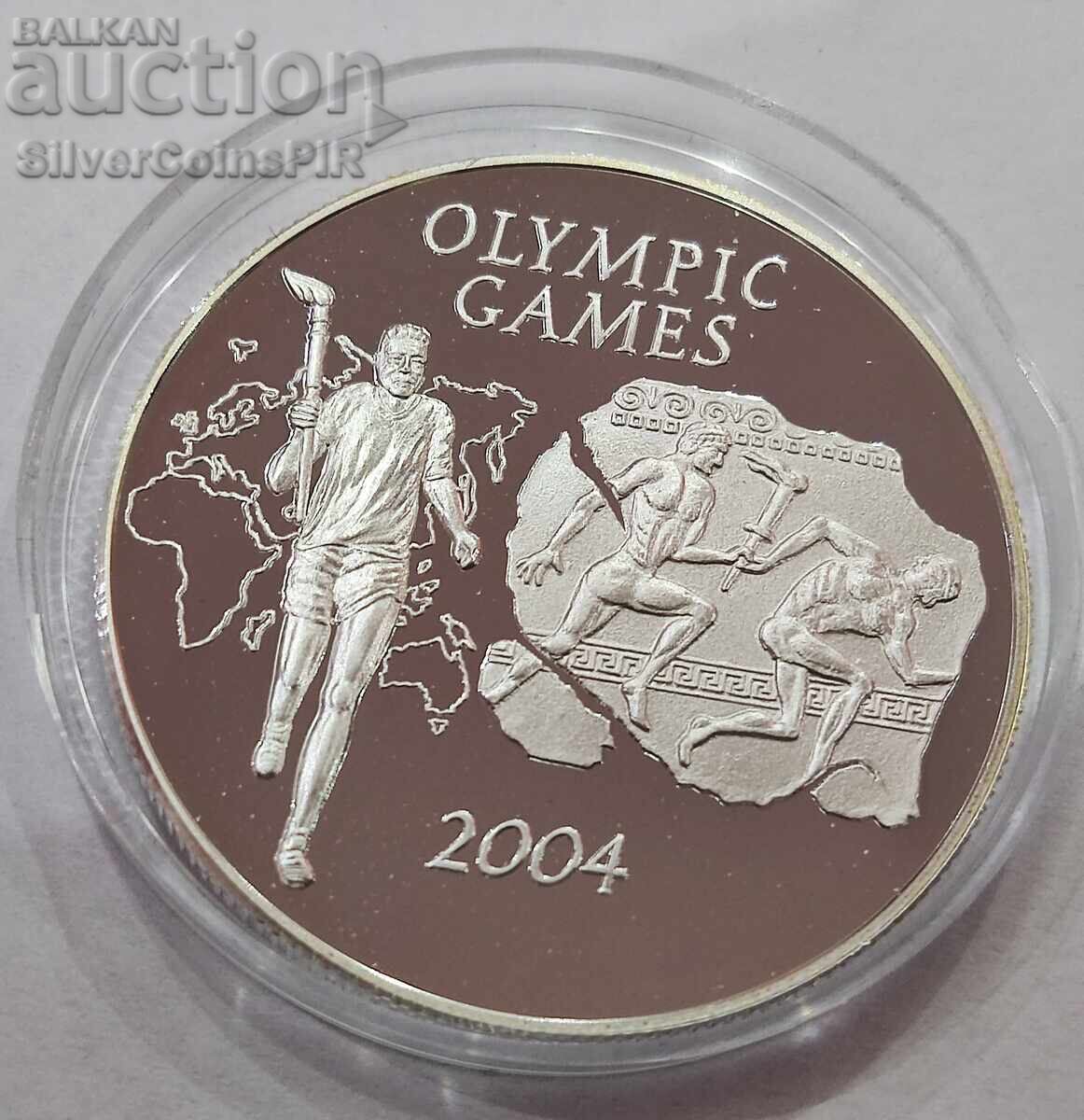 Silver 500 Cedi Olympics 2003 Ghana with price 100.00 BGN | € 51.13