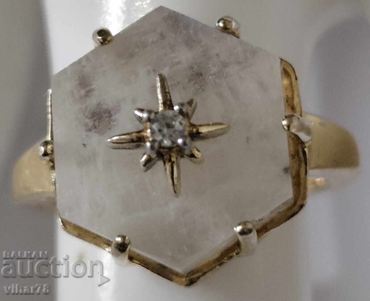 Delivery of BEAUTIFUL GOLD-PLATED SILVER LADIES RING Delivery of BEAUTIFUL GOLD-PLATED SILVER LADIES RING