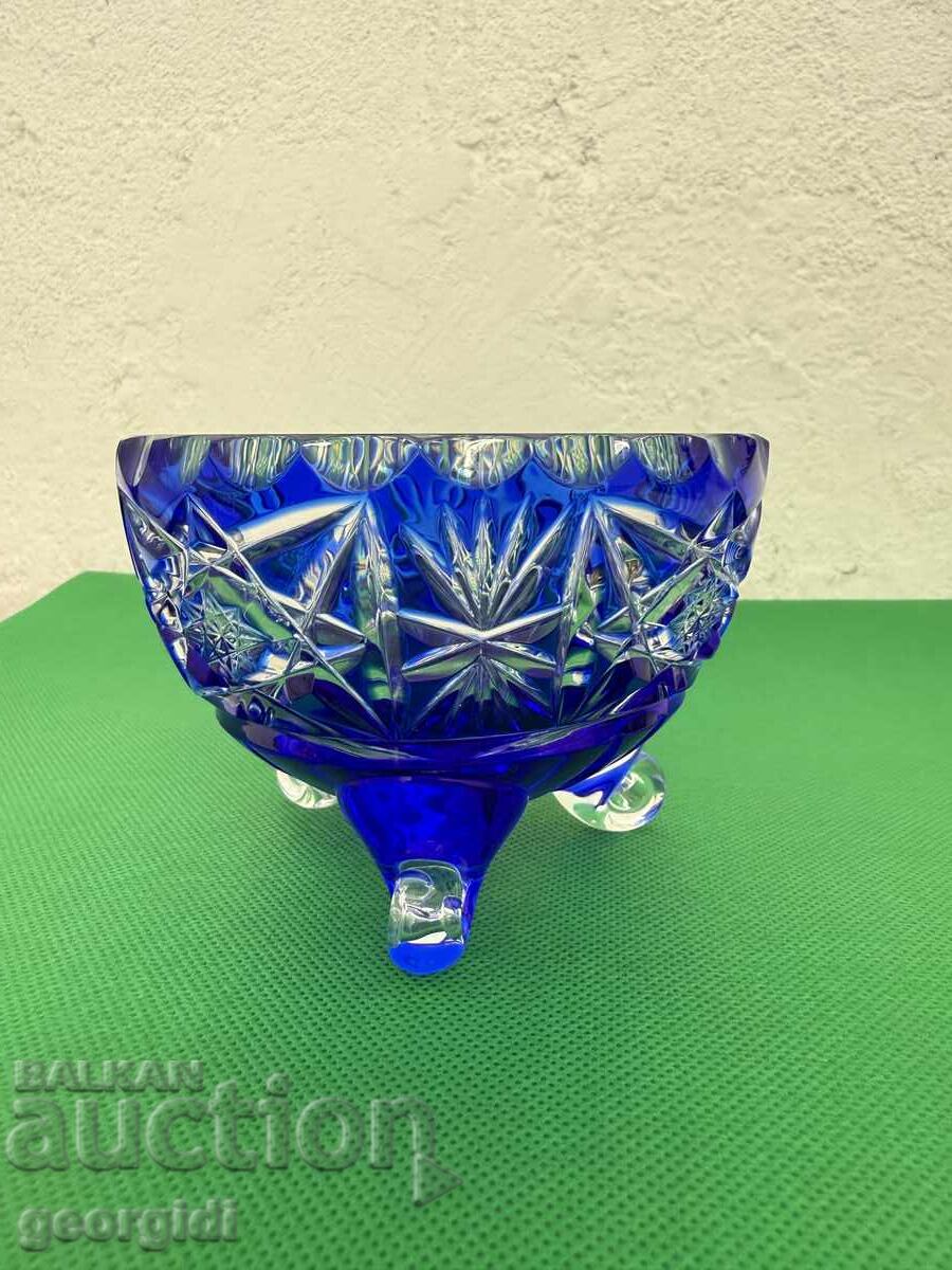 Bol de cristal "BOHEMIAN" / zaharniță. №7601 - 5 Bol de cristal "BOHEMIAN" / zaharniță. №7601 - 5