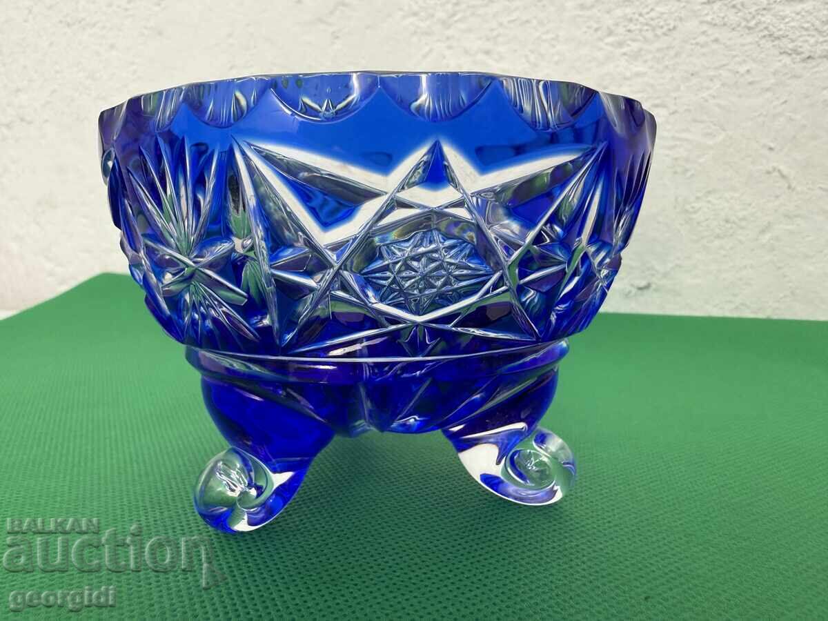 Bol de cristal "BOHEMIAN" / zaharniță. №7601 - 6 Bol de cristal "BOHEMIAN" / zaharniță. №7601 - 6