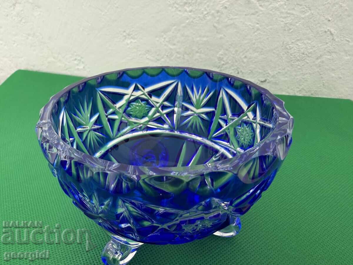 Bol de cristal "BOHEMIAN" / zaharniță. №7601 - 7 Bol de cristal "BOHEMIAN" / zaharniță. №7601 - 7