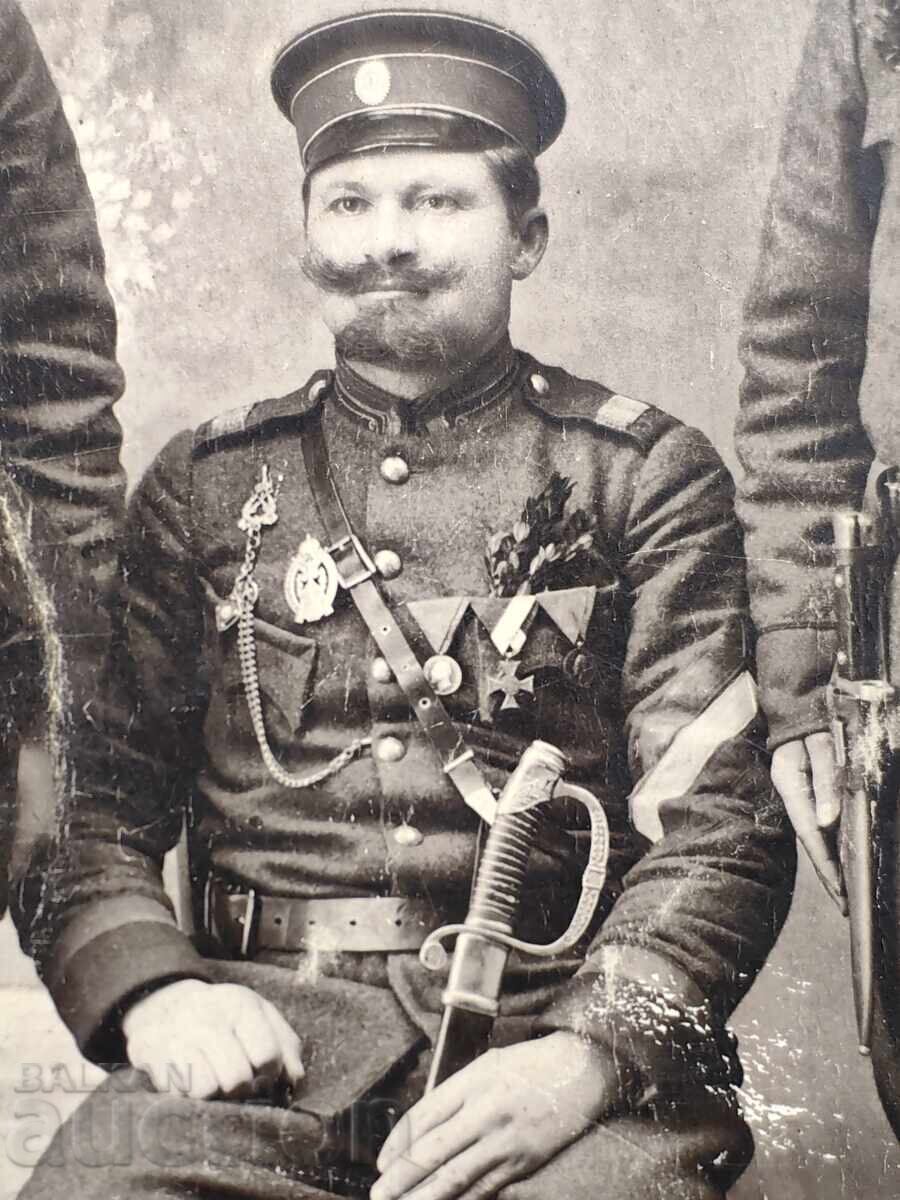 SOLDIERS RARE BADGE ORDER MEDAL MILITARY PHOTO - 5 SOLDIERS RARE BADGE ORDER MEDAL MILITARY PHOTO - 5