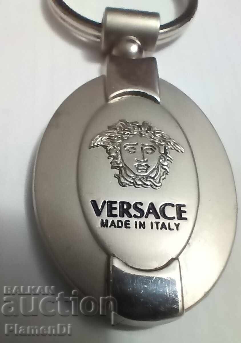 Keychain, Bag Charm, VERSACE pendant with price € 8.00 | 15.65 BGN Keychain, Bag Charm, VERSACE pendant with price € 8.00 | 15.65 BGN